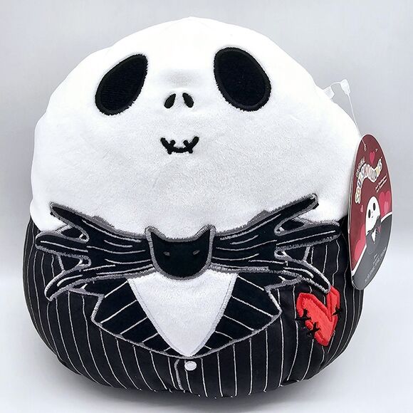 Squishmallows Nightmare Before Christmas Plush Set Jack & Sally 8 inch New W Tag - Picture 10 of 12